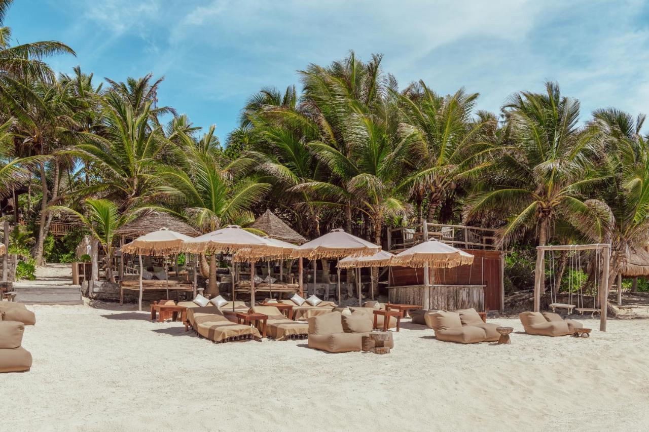 Готель Dos Ceibas Tulum - Massage & Yoga Inclusive Екстер'єр фото