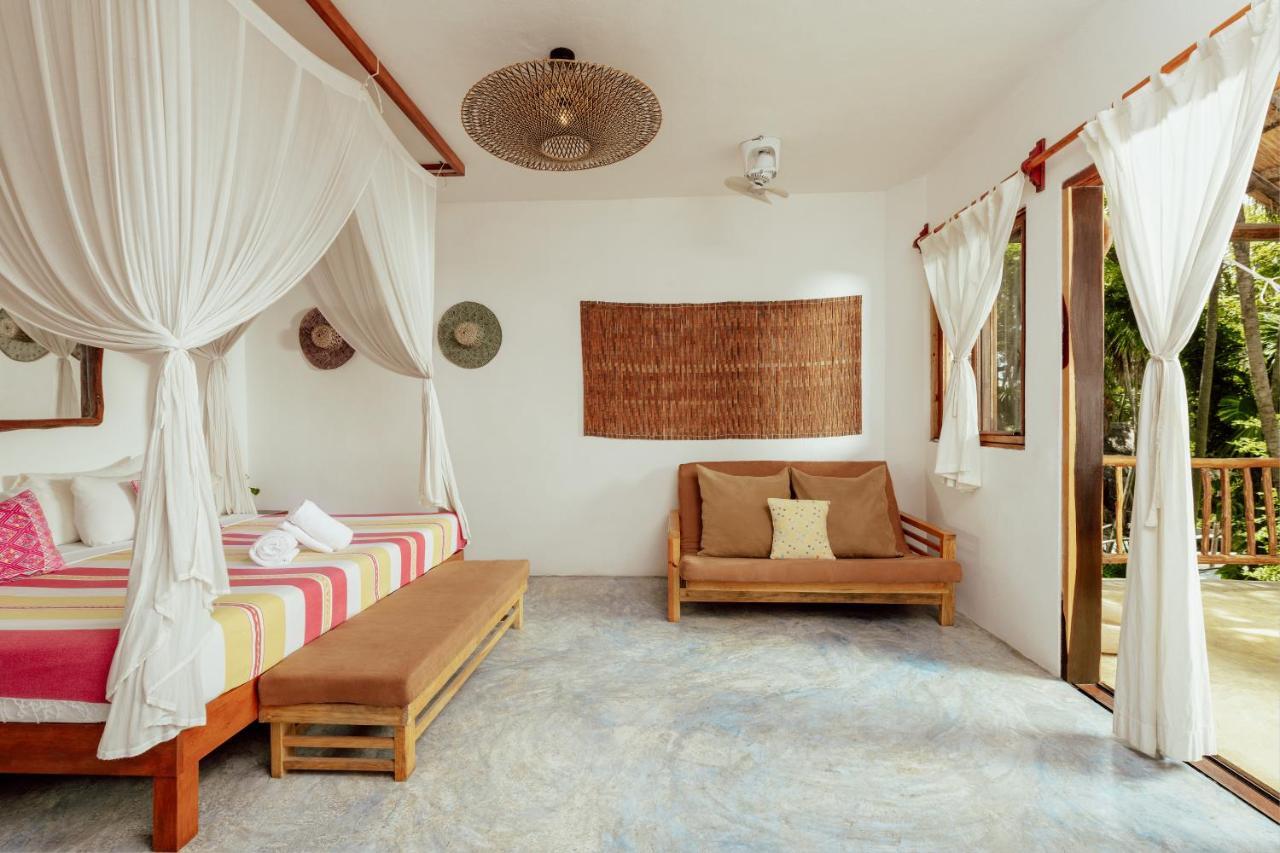 Готель Dos Ceibas Tulum - Massage & Yoga Inclusive Екстер'єр фото