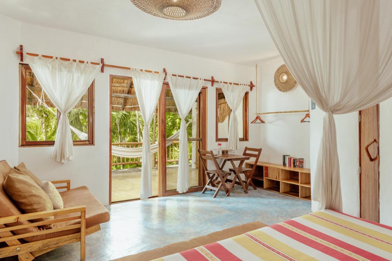 Готель Dos Ceibas Tulum - Massage & Yoga Inclusive Екстер'єр фото