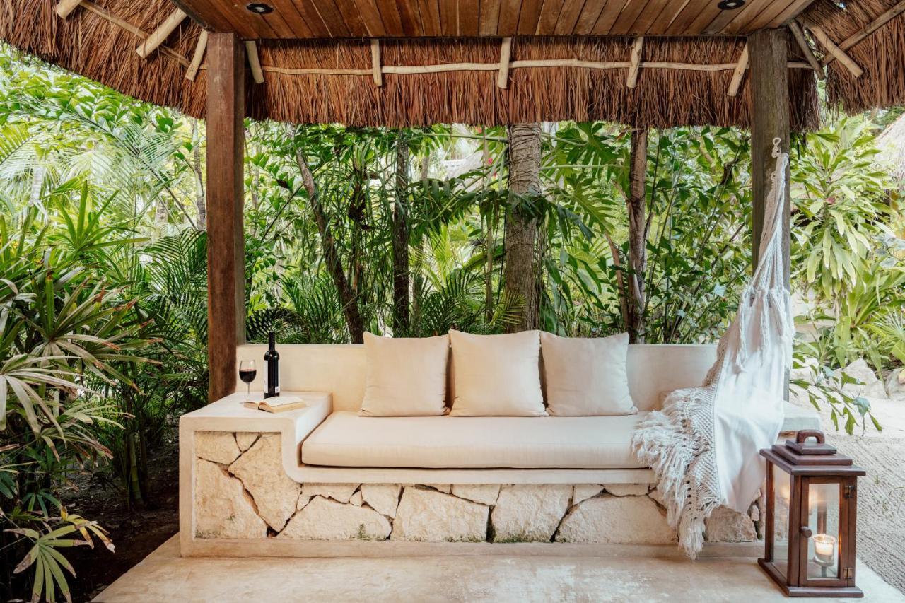 Готель Dos Ceibas Tulum - Massage & Yoga Inclusive Екстер'єр фото