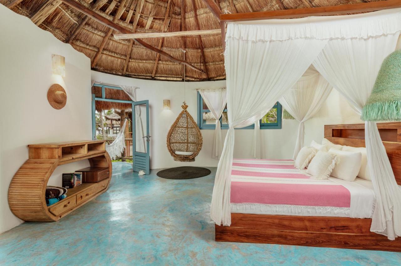 Готель Dos Ceibas Tulum - Massage & Yoga Inclusive Екстер'єр фото