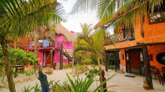 Готель Dos Ceibas Tulum - Massage & Yoga Inclusive Екстер'єр фото