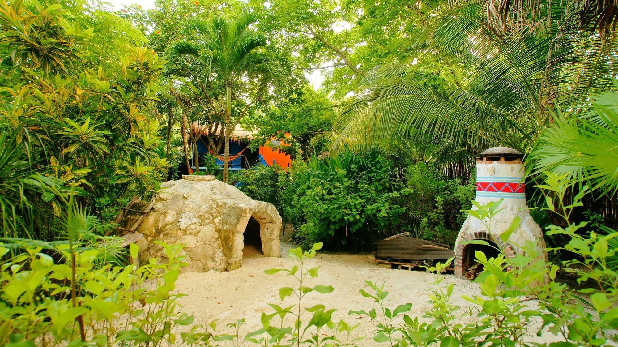 Готель Dos Ceibas Tulum - Massage & Yoga Inclusive Екстер'єр фото